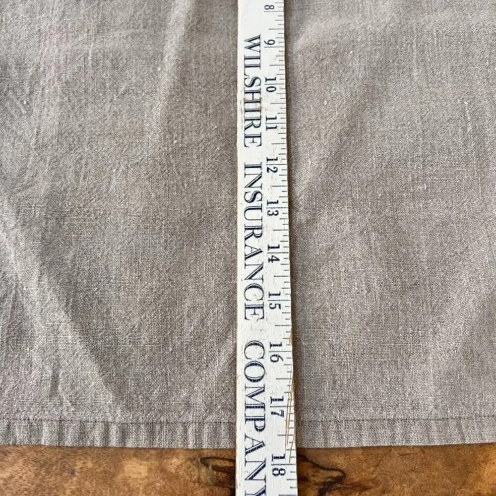 Set of 10 Linen Placemats 17.5 x 18.5